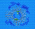 Composite of the self-contained overworld map with Lemuria and the Sea of Time enterable locations marked